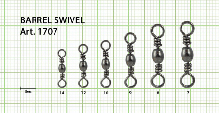 Вертлюжок бочонок №10 (16 кг), (упак. 8 шт)