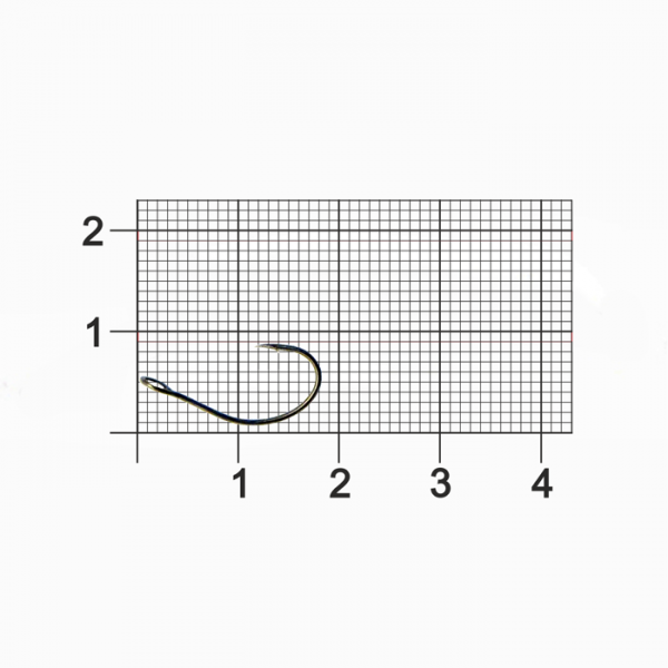 Крючок Dunaev Trout Super Black # 6 (упак. 7 шт)