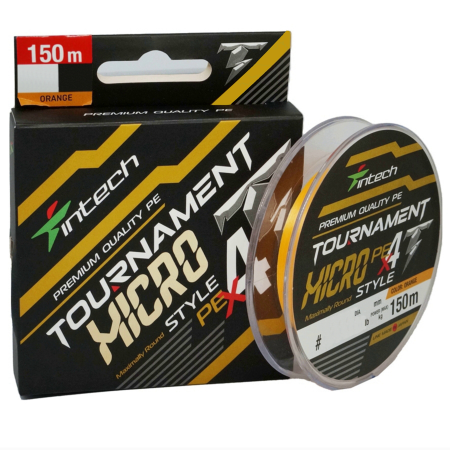 Шнур плетеный Intech Tournament Micro Style PE X4 150m (0.4 (8lb / 3.63kg))