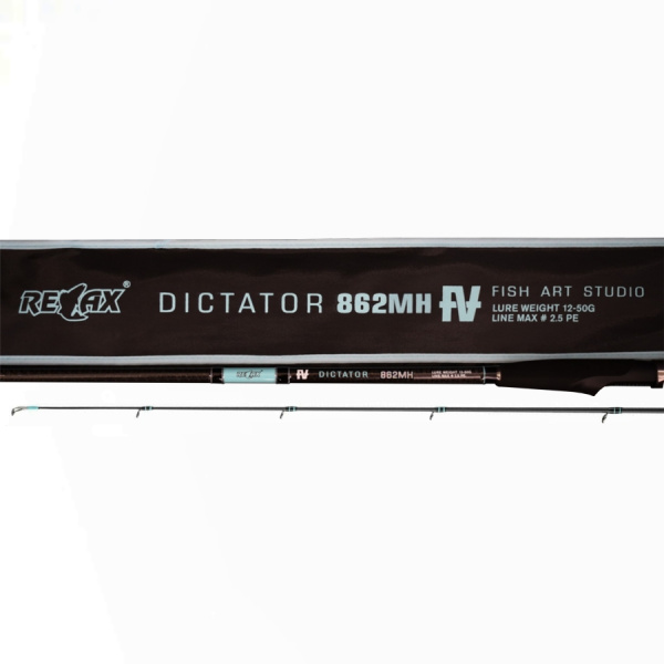 Спиннинг RELAX DICTATOR 862MH 2,59 м. 12-46 гр. Спиннинг RELAX DICTATOR 862MH 2,59 м. 12-46 гр.