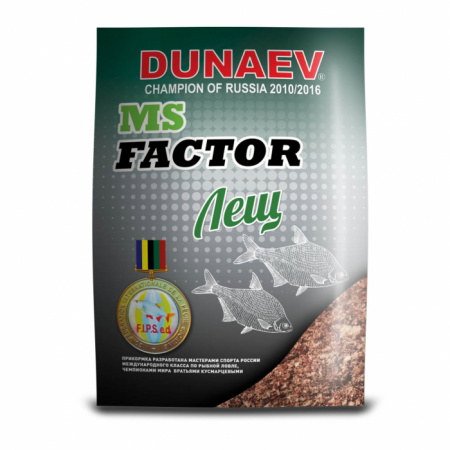 Прикормка "DUNAEV-MS FACTOR" 1кг Лещ