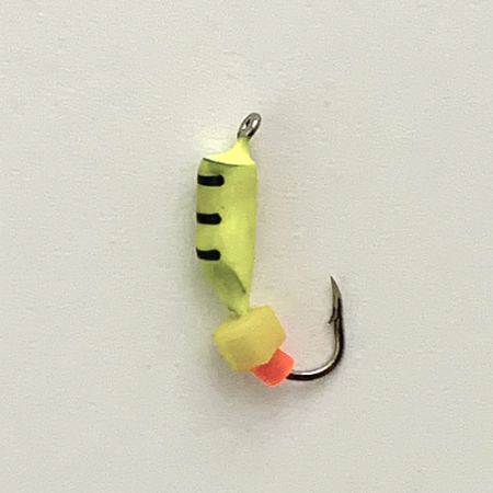 Столбик Сырный кубик 2,5 мм на крючке ЖЕЛТЫЙ