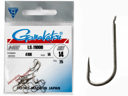 Крючки Gamakatsu LS-1100B HOOKS BRONZE разм. 14 25шт. Крючки Gamakatsu LS-1100B HOOKS BRONZE разм. 14 25шт.