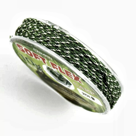 Поводочный материал без оплетки Caiman Soft Flex Camo Olive 10m 20lbs 215859 Поводочный материал без оплетки Caiman Soft Flex Camo Olive 10m 20lbs 215859