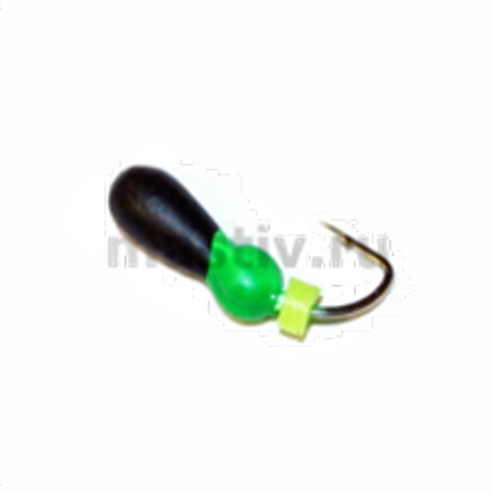 Муравей 2,5 отверстие черный+цвет, кембрик, 0,4гр.