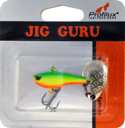 Джиг-блесна Тэйл-Спиннер (10 гр)  цв.311 ("регги" горизонтальный)