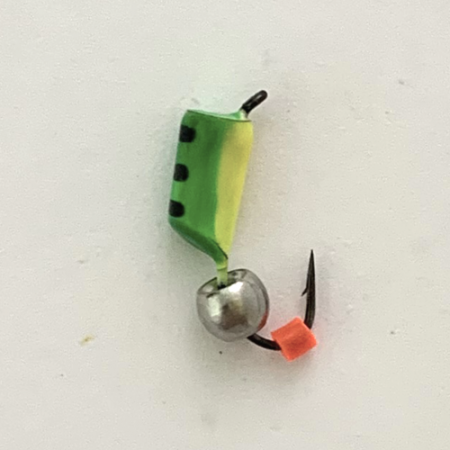 Столбик с белым шариком 3,0 мм ЗЕЛЕНО-ЖЕЛТЫЙ