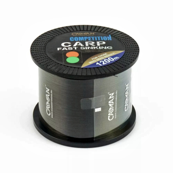 Леска Caiman Competition Carp 1200м черная 0,28мм