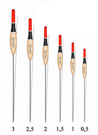 011 поплавок бальсовый 1гр. 01110