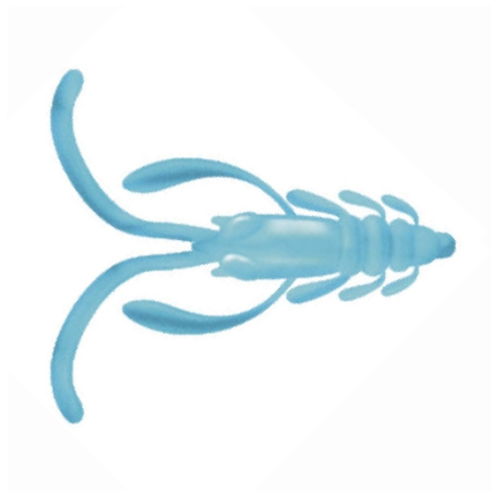 Приманка ZUB-NIMFA 35мм(1,4")-12шт, (цвет 502) голубой