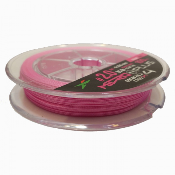 Шнур плетеный Intech MicroN Plus PE x4 100m (#2.0 (35lb / 15.88kg))