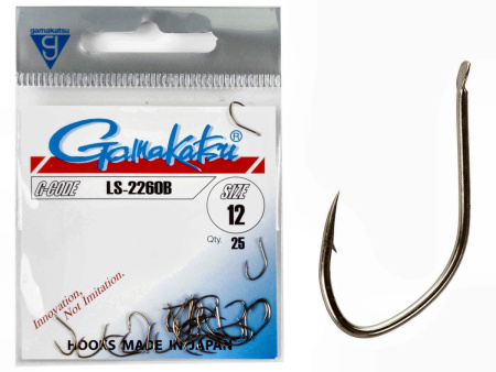 Крючки Gamakatsu LS-2260B HOOKS BRONZE разм. 12 25шт. Крючки Gamakatsu LS-2260B HOOKS BRONZE разм. 12 25шт.