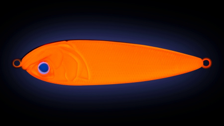 Блесна колеблющаяся Strike Pro Killer Profy 75S, 75 мм, 11 гр, Одинарный-незацепляйка, цвет: A108E B