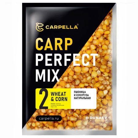 CARPELLA Микс №2, кукуруза натуральная с пшеницей 1кг.