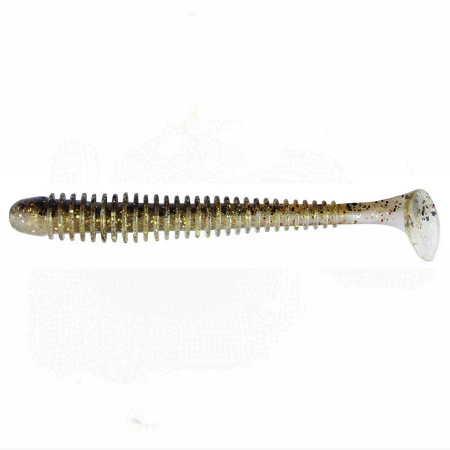 Приманка силиконовая Keitech Swing Impact 4" #417 Gold Flash Minnow