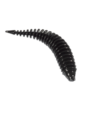 Приманка ZUB-MAGGOT SLIM 50мм(2")-10шт, (цвет 701) черный Приманка ZUB-MAGGOT SLIM 50мм(2")-10шт, (цвет 701) черный