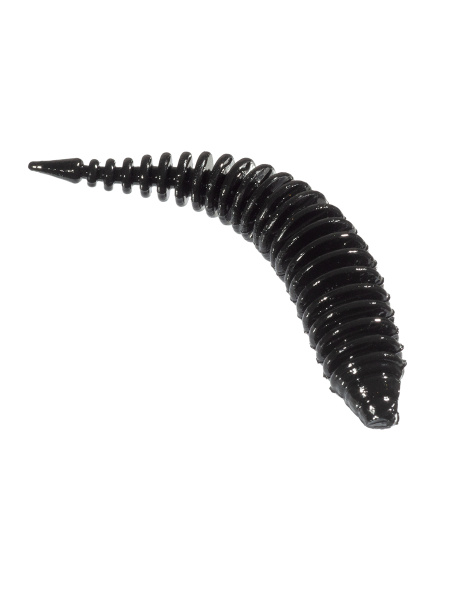 Приманка ZUB-MAGGOT SLIM 22мм(0,9")-20шт, (цвет 701) черный Приманка ZUB-MAGGOT SLIM 22мм(0,9")-20шт, (цвет 701) черный