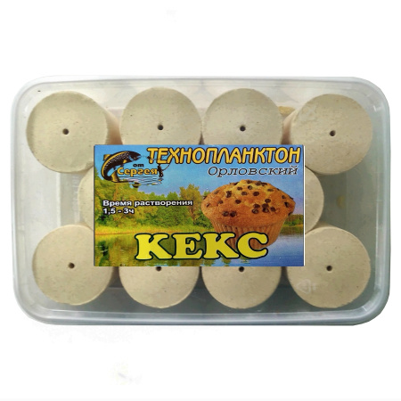 Технопланктон Кекс (80г/шт; 11шт/уп)