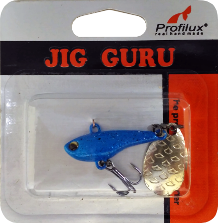 Джиг-блесна Тэйл-Спиннер (10 гр)  цв.336 (синий металлик)