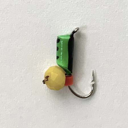 Столбик Сырный кубик 2,5 мм подвесной ЗЕЛЕНО-ЧЕРНЫЙ