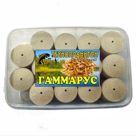 Технопланктон Гаммарус (60г/шт; уп/14шт)