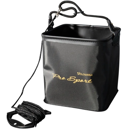 Ведро для воды EVA квадратное с веревкой (21*21*21)