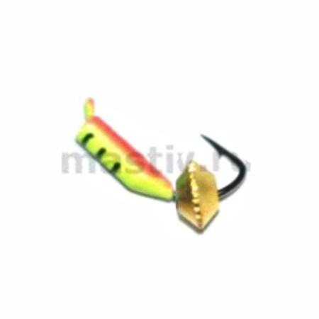 Безнасадка 4 художественный(желт.), тарелка, 1,5гр. золото