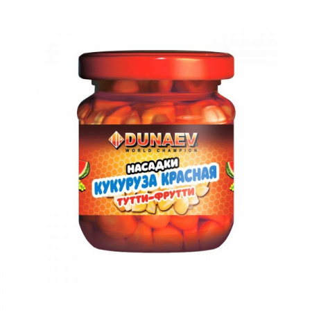 Насадка стеклобанка "Дунаев Кукуруза Красная" 100мл Тутти-Фрутти