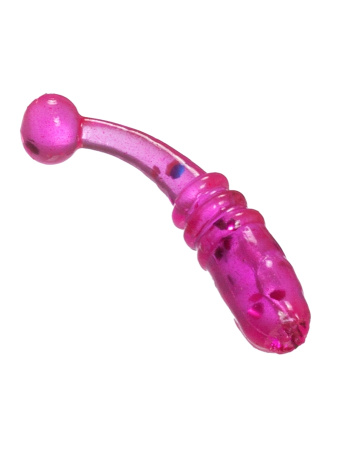 Приманка ZUB-KLOP 19мм(0,7")-20шт, (цвет 130) маджента с блестками