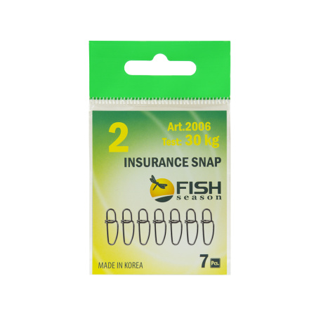 Застежка Insurance, №1 (15 кг), (упак. 7 шт)