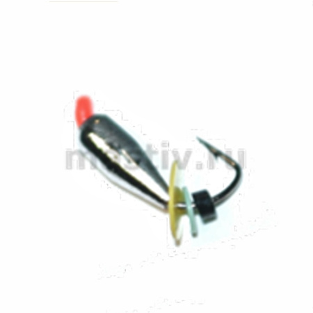 Нимфа 3 петля серебро+цвет, пайетка, 0,6гр.