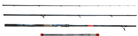 Удилище фидерное "REFLEX METHOD FEEDER" FISH CRYSTAL , тест до 90 г, 3,60 м, 3+3
