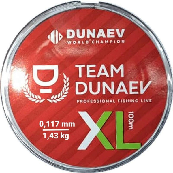 Леска TEAM DUNAEV XL 100m 0.117мм