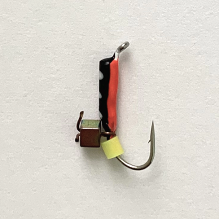 Столбик Хамелеон кубик 1,5 мм подвесной ЧЕРНО-КРАСНЫЙ