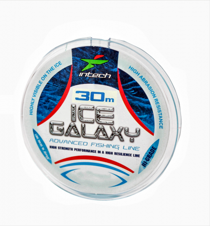 Леска Intech Ice Galaxy 30м голубая (0,167mm (2,45kg )) Леска Intech Ice Galaxy 30м голубая (0,167mm (2,45kg ))