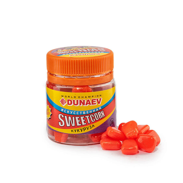 Искусственная насадка "Дунаев Кукуруза 12мм Красная" Натуральная