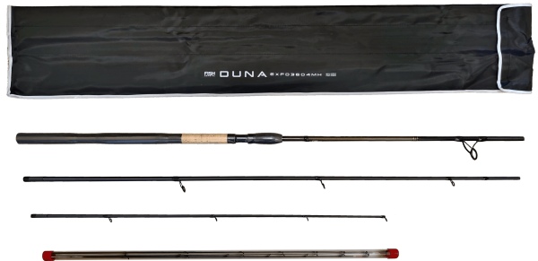 Удилище фидерное "DUNA" тест до 100GR,3,60м, 3+3 (2oz, 1,5oz ,1oz Carb.)Carb 30T+40T Удилище фидерное "DUNA" тест до 100GR,3,60м, 3+3 (2oz, 1,5oz ,1oz Carb.)Carb 30T+40T