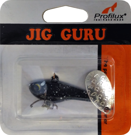 Джиг-блесна Тэйл-Спиннер (14 гр)  цв.324 (черный)