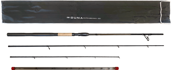 Удилище фидерное "DUNA" тест до 100GR,4,20м, 3+3 (2oz, 1,5oz ,1oz Carb.)Carb 30T+40T Удилище фидерное "DUNA" тест до 100GR,4,20м, 3+3 (2oz, 1,5oz ,1oz Carb.)Carb 30T+40T