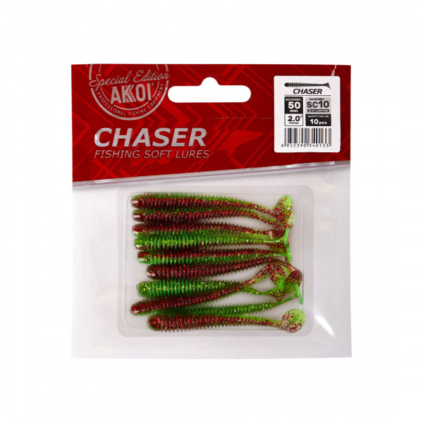 Силиконовая приманка AKKOI CHASER  50mm цвет SC10 Силиконовая приманка AKKOI CHASER  50mm цвет SC10