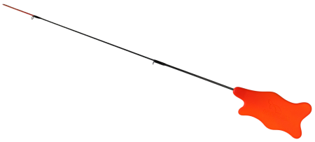 Удочка зимняя универсальная телескопическая Profilux "Универсальная", Среднежесткая, оранжевая ручка