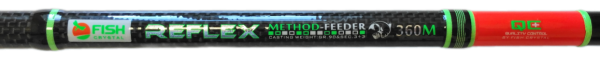 Удилище фидерное "REFLEX METHOD FEEDER" FISH CRYSTAL , тест до 90 г, 3,60 м, 3+3 Удилище фидерное "REFLEX METHOD FEEDER" FISH CRYSTAL , тест до 90 г, 3,60 м, 3+3