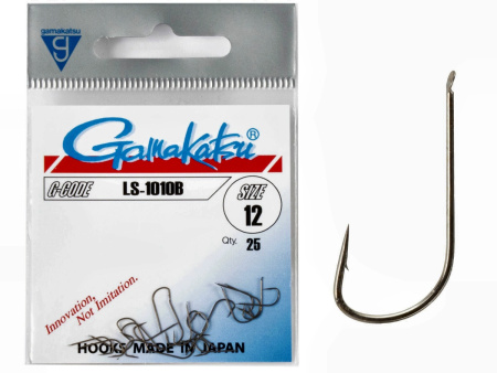 Крючки Gamakatsu LS-1010B HOOKS BRONZE разм. 12 25шт. Крючки Gamakatsu LS-1010B HOOKS BRONZE разм. 12 25шт.