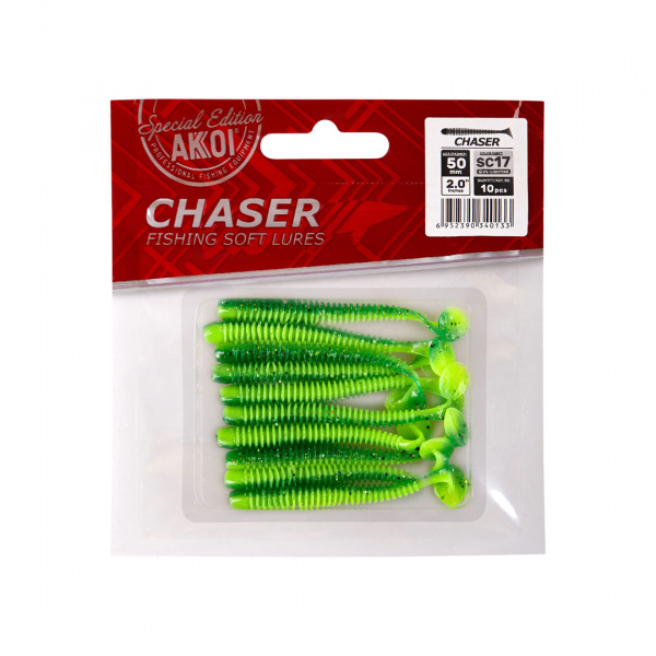 Силиконовая приманка AKKOI CHASER  50mm цвет SC17 Силиконовая приманка AKKOI CHASER  50mm цвет SC17