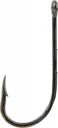 Крючок FS BAITHOLDER №14 с ушком, покрытие BN (9 шт)