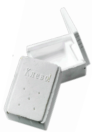 Мотыльница 80*60*30 мм (средняя) БЕЛАЯ 