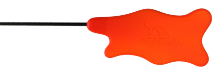 Удочка зимняя универсальная телескопическая Profilux "Универсальная", Среднежесткая, оранжевая ручка