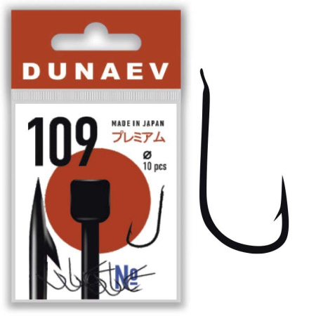 Крючок Dunaev Premium 109 #11 (упак. 10 шт)
