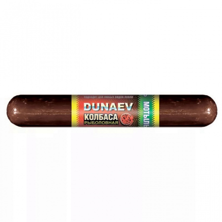 Прикормка "DUNAEV КОЛБАСА" 0.75кг Мотыль