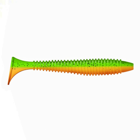 Приманка ZUB-SWING 172мм(6,8")-3шт, (цвет 022) зеленый верх -оранжевый низ